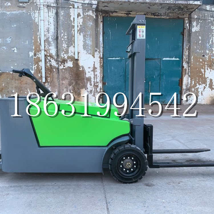 唐县小型电动叉车1吨2吨步行站驾式电瓶堆高充电装卸车液压升降车铲车